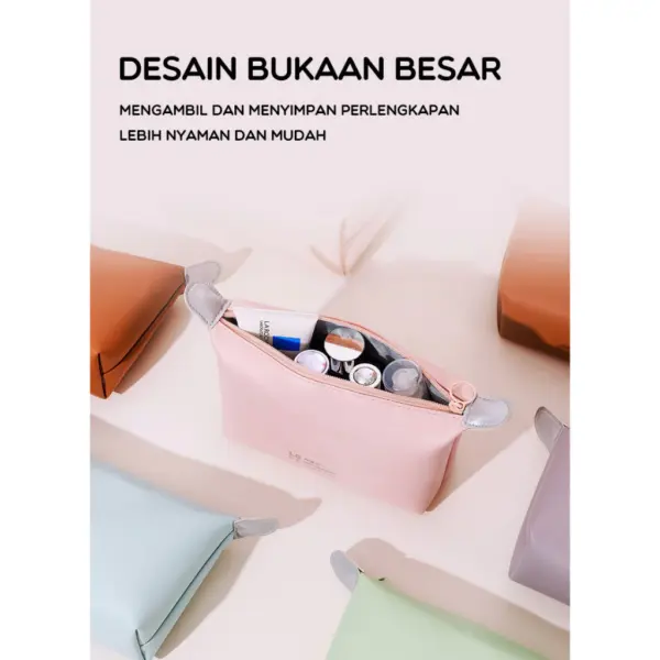 BONBOX Tas Make Up Pouch Make Up Organizer Travelling Bag BMB3202 - Gambar 2