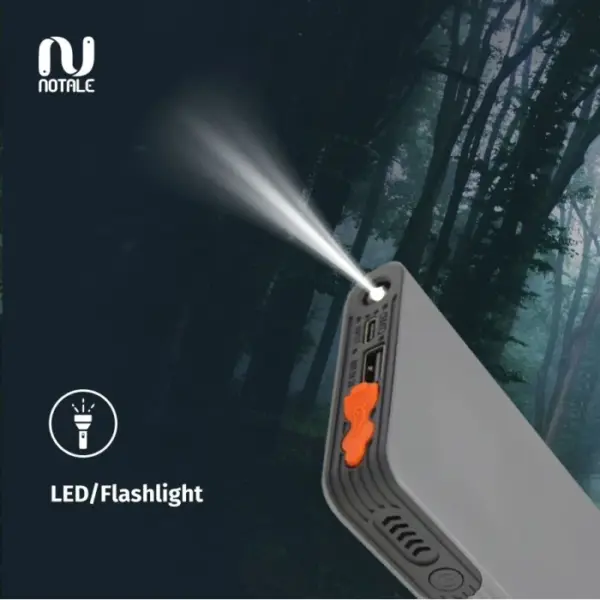 Notale Car Jumper Starter Power Bank 12000mAh Aki Alt Charger - Gambar 2
